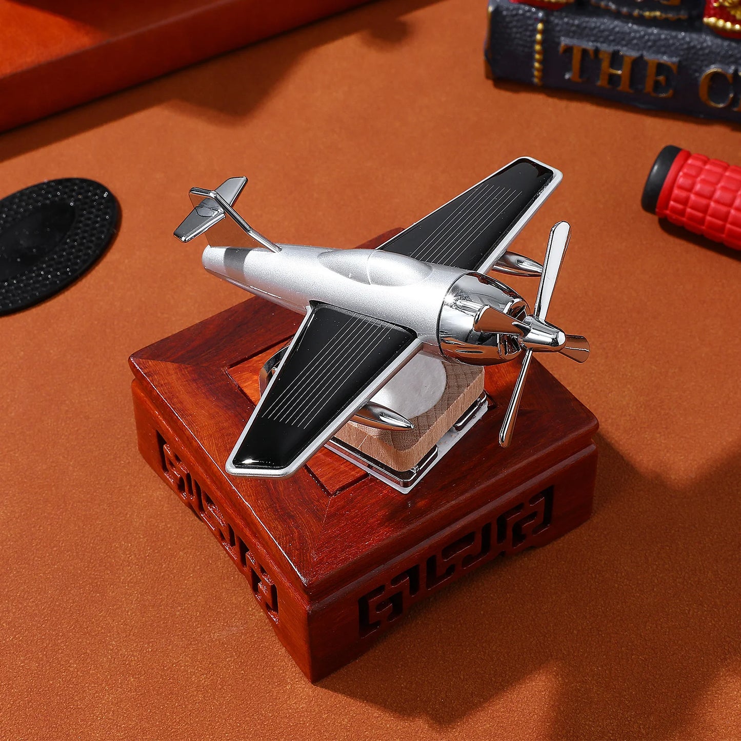 Solar Powered Airplane Essential Oil Diffusers