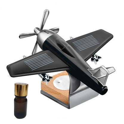 2x Solar Powered Airplane Essential Oil Diffusers